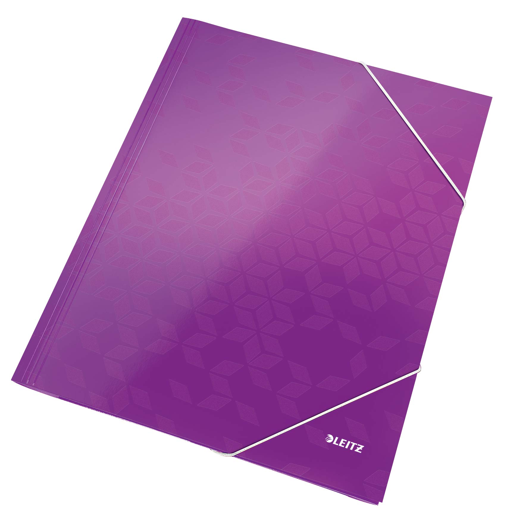 Leitz WOW - folders (Violet, Polypropylene, A4, Paper, Elastic band)