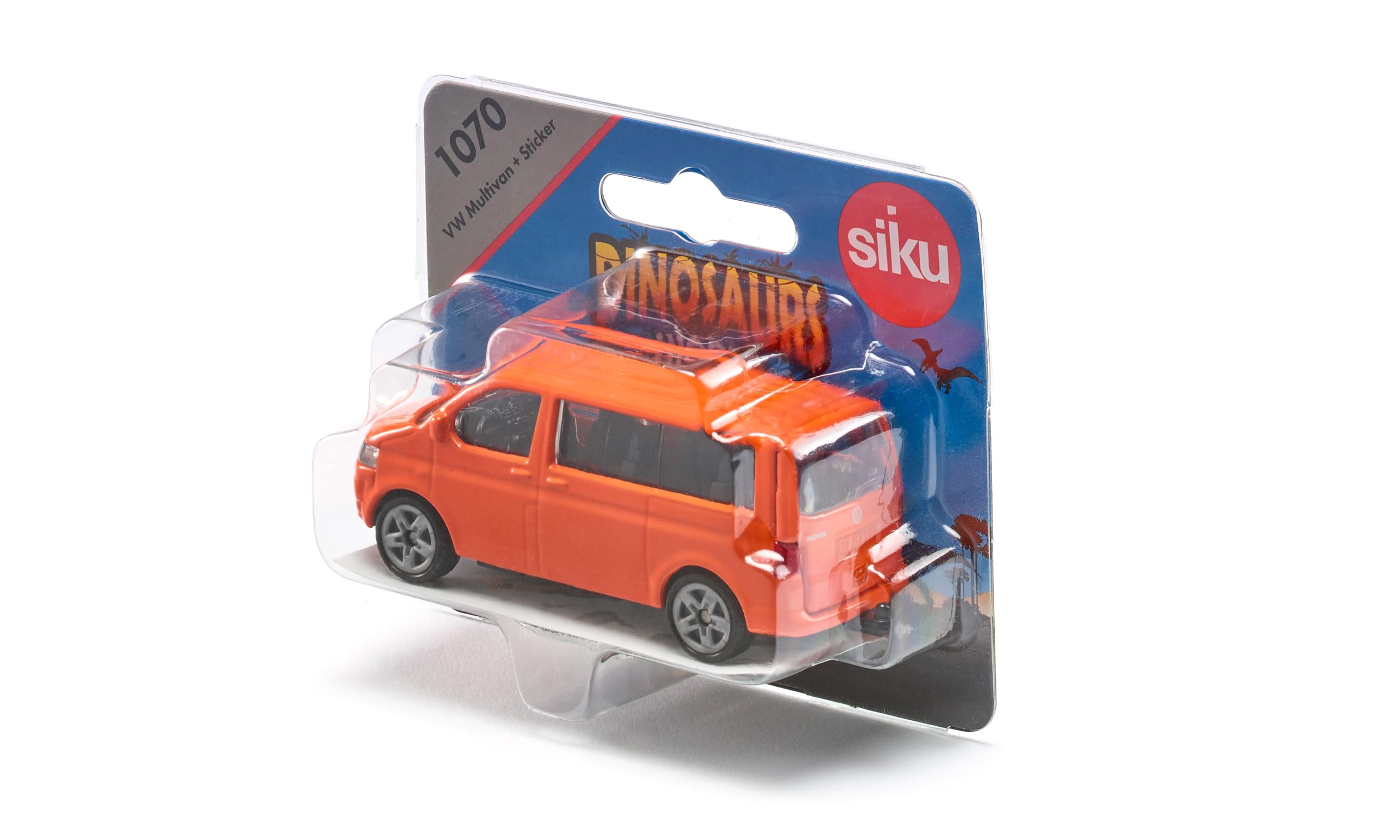 siku 1070, VW Multivan, Metal,Plastic, Red, Opening tailgate, Trailer hitch — image 1
