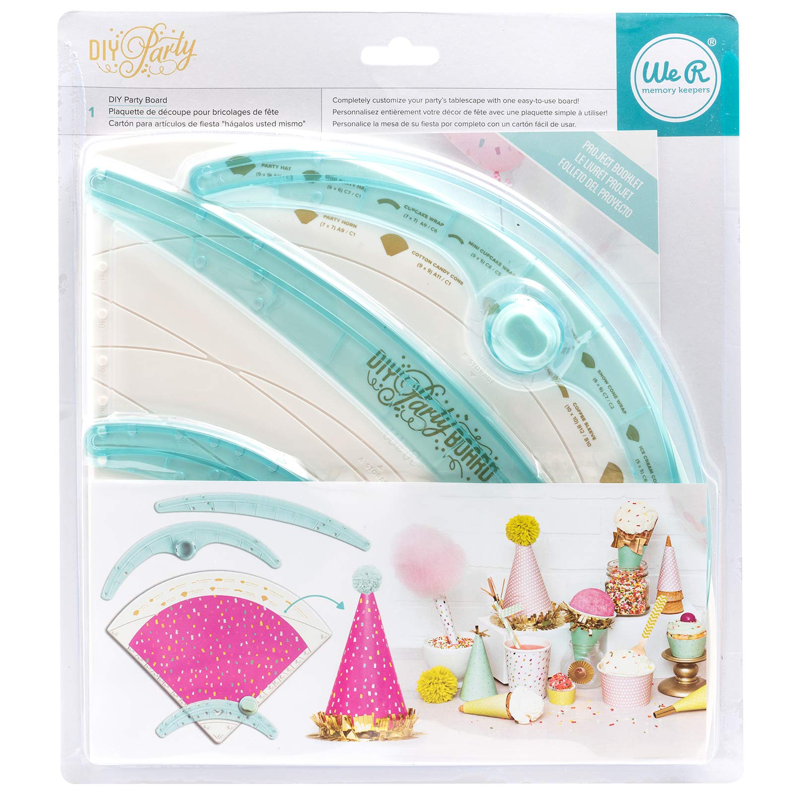 American Crafts We R Memory Keepers DIY Party Tools - Punch Board