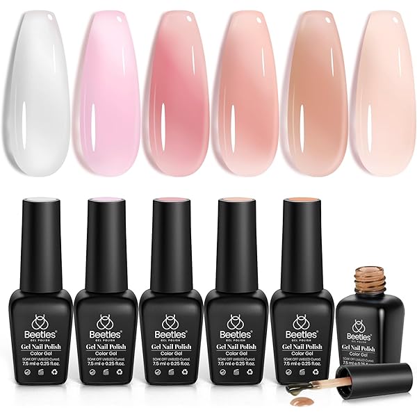 ハッピーシェルページ Amazon.com: Beetles 6 Colors Gel Polish 20 Color Spring Pastel Gel