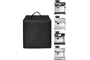 EiiJugaloo Espresso Machine Cover Latte Maker Cover Heavy Duty Heat-Resistant Waterproof Nylon Case for Espresso Machine BES870XL/ BES880BSS/BES876BSS Stainless Steel Coffee Maker