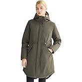 Orolay CHIIONE Winter Coat for Women Thicken Fleece Lined Parka Waterproof Long Warm Puffer Jacket Hooded with Pockets