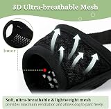 Mayerzon Dog Muzzle Soft Mesh Small Medium Large Adjustable 7 Sizes view 2