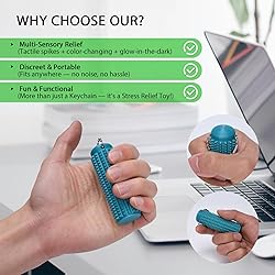 4PCS Little Ouchies Fidget Keychain for
