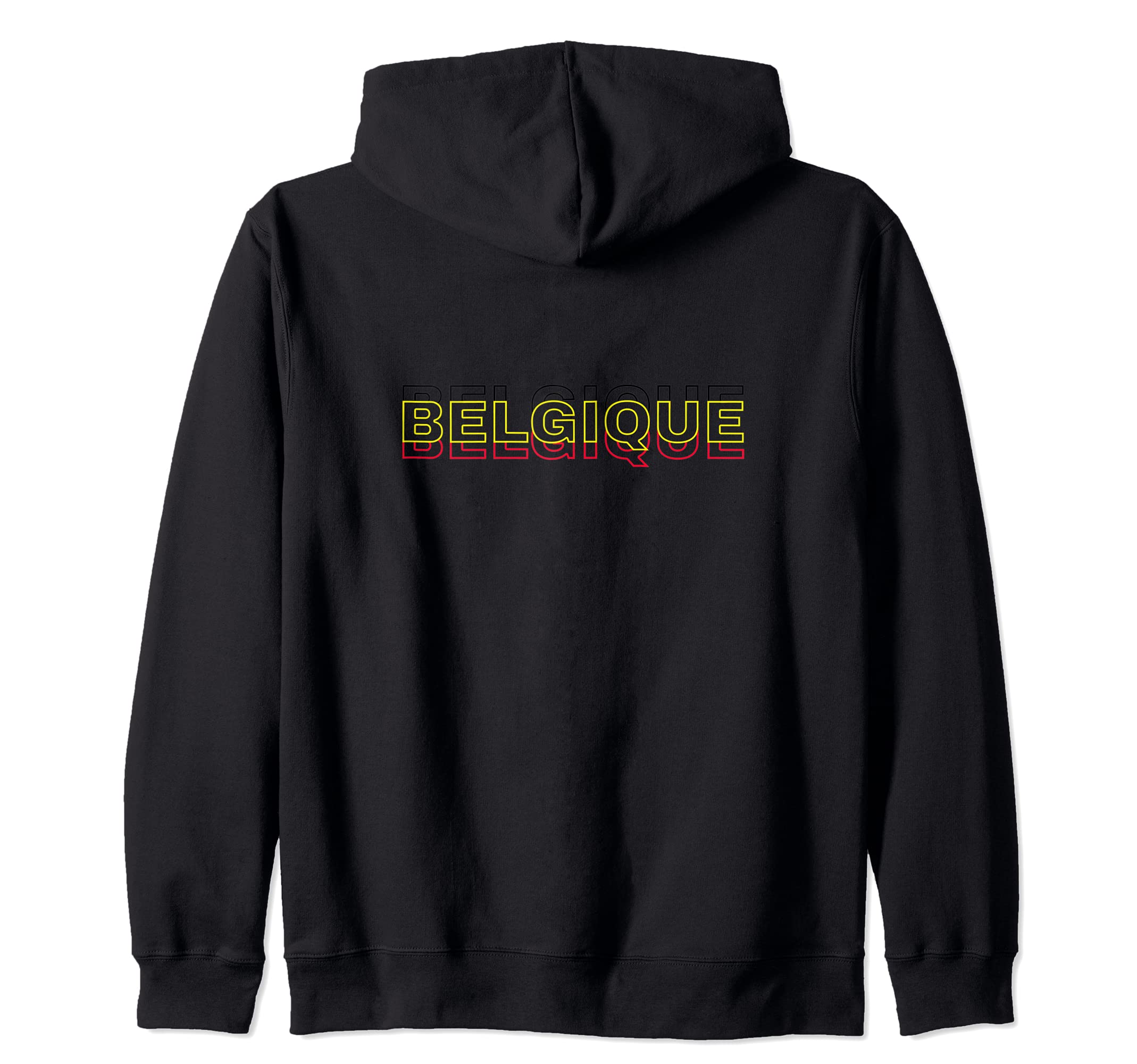 Flag Belgium Zip Hoodie