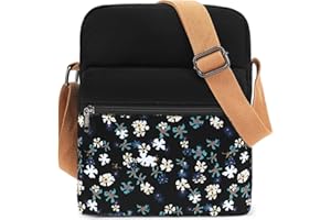 Leaper Girls Crossbody Purses for Kids 2 PCS Cross Body Bag Women Messenger Bag Girls Canvas Bag Cross Body Purse Set