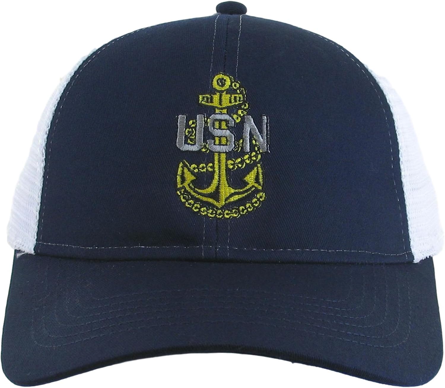navy chief fitted hat