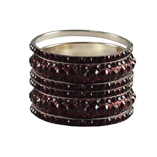 Bangle Set for Women (Red) (ban3209-2.12)