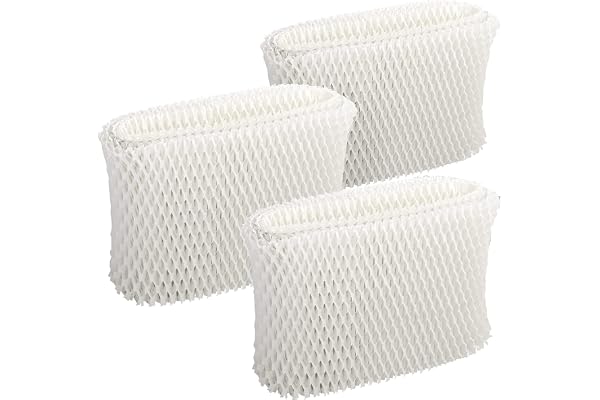 3-Pack WF2 Replacement Filter Compatible With Vicks & Kaz WF2 Filters 3020, V3100, V3500, V3500N, V3600, V3800, V3850, V3900,