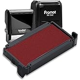 Promot P4-1540 - Trodat 4911 Replacement Ink Pad - Replacement Ink (Red) | Long-Lasting Ink Performance, Delivers Crisp &amp; Clean Impressions, Easy Snap-In Installation, Even Ink Distribution,