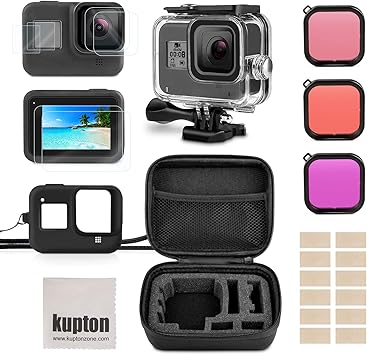 Amazon Com Kupton Accessories Kit For Gopro Hero 8 Black Bundle