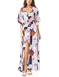 Bsubseach Women Beachwear Turkish Kaftans Long Swimsuit Cover up Caftan Beach Dress