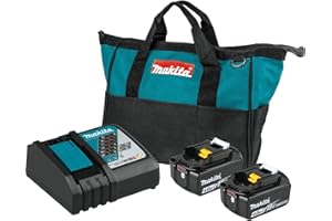 Makita BL1840BDC2 18V LXT® Lithium-Ion Battery and Rapid Optimum Charger Starter Pack (4.0Ah)