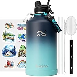 Swigina [2-IN-1 LID] Gallon Insulated Water Bottle