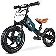 RIDYEE Kids Balance Bike 2 Year Old, Toddler Balance Bikes for 2 to 5 Year with Adjustable Shock-Absorbing Seat, Balance Bike 3 Year Old, DIY Stickers, Handlebar Pad, Limited Steering
