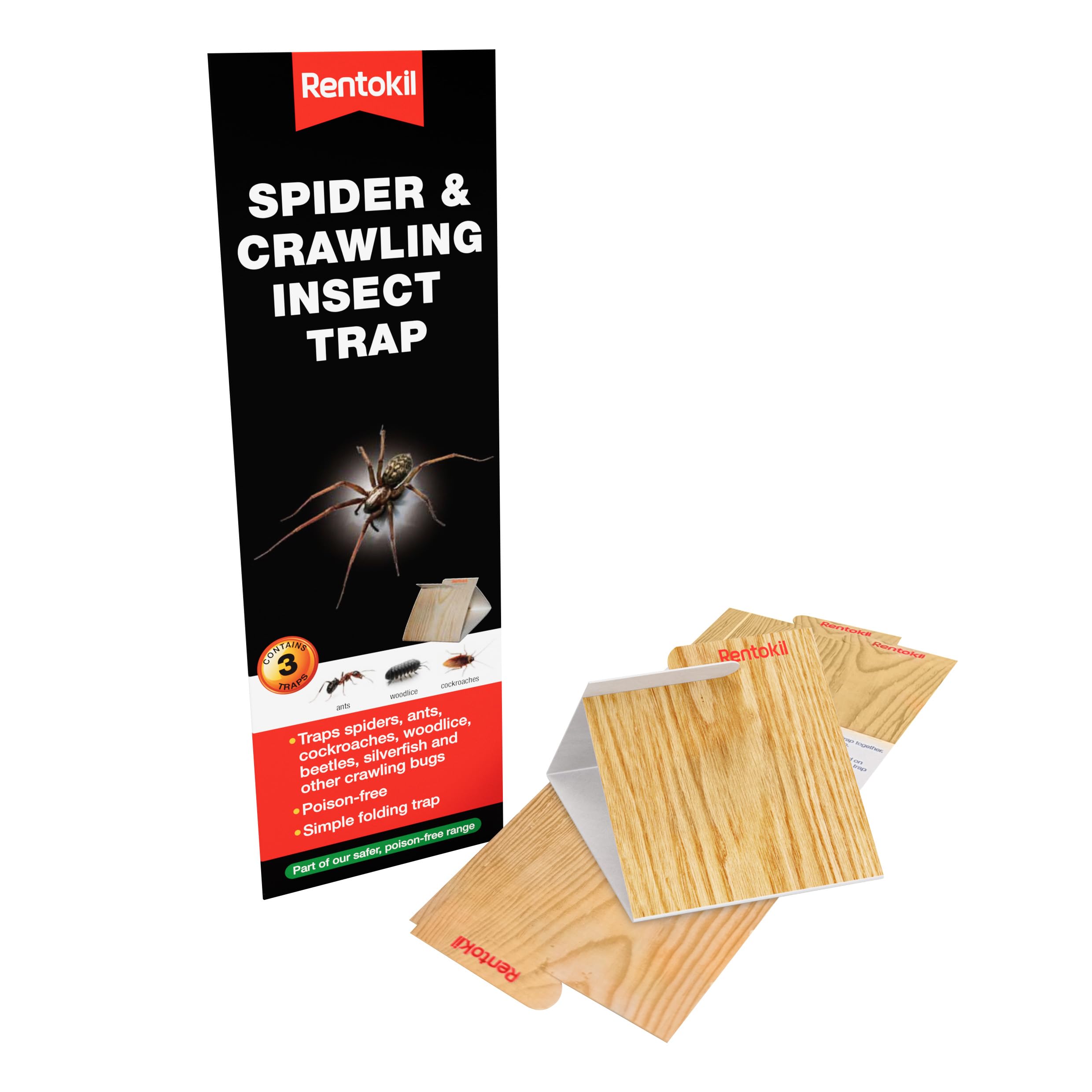 Decco Rentokil FS58 Spider and Crawling Insect Trap