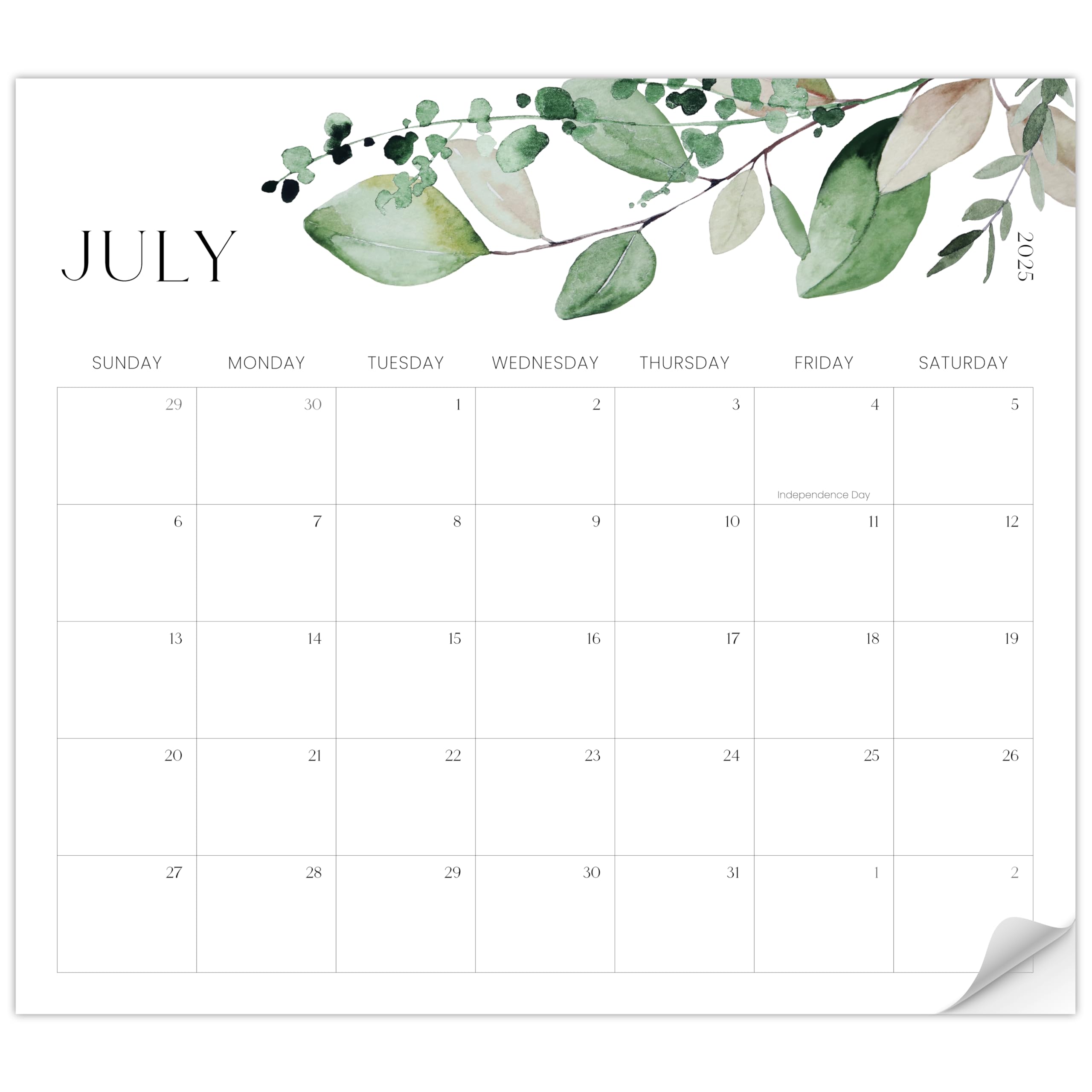 Refrigerator Wall Calendar