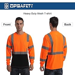DPSAFETY High Visibility Class 3 T Shirts，Hi Vis