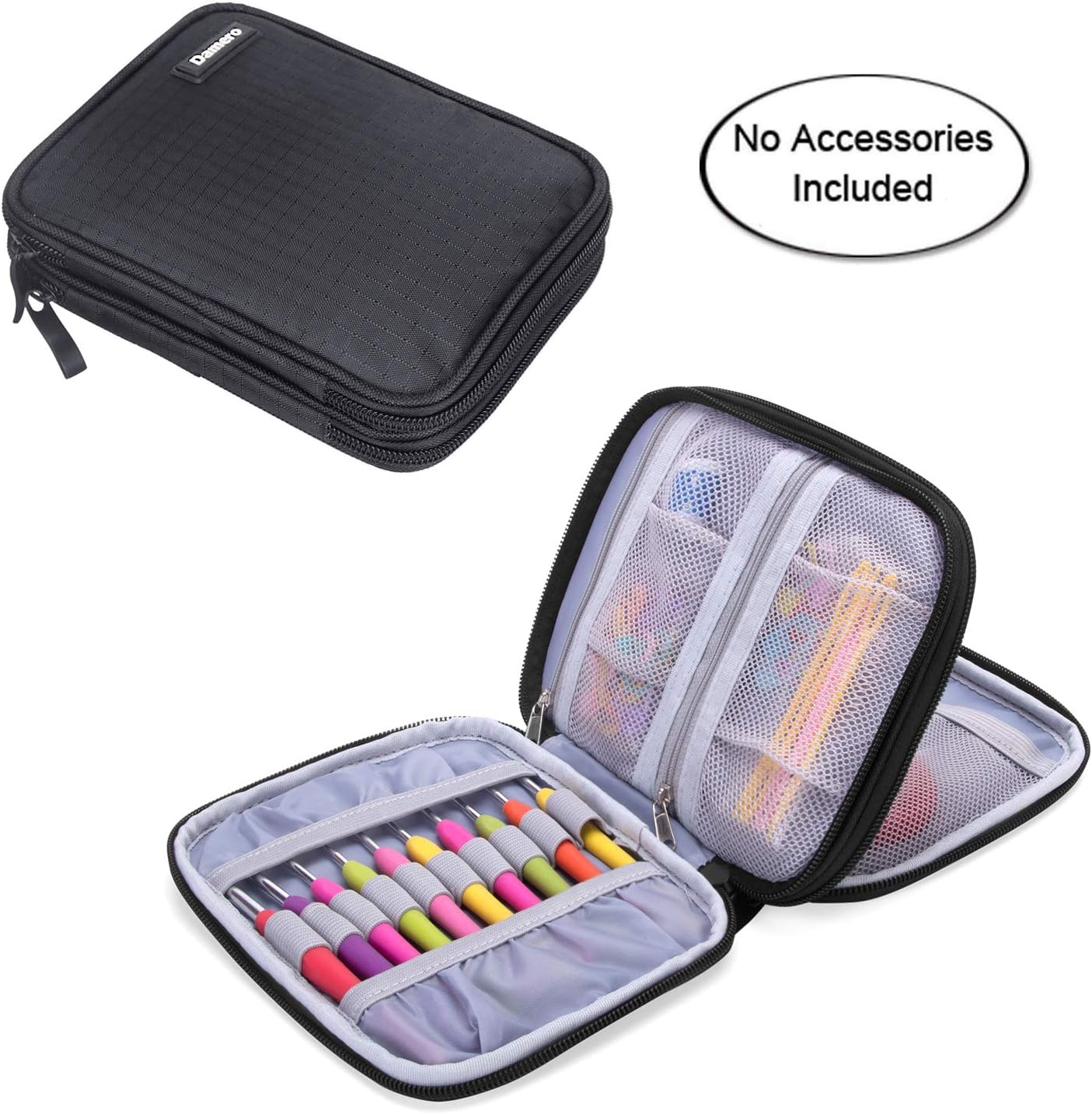 crochet hook organizer case