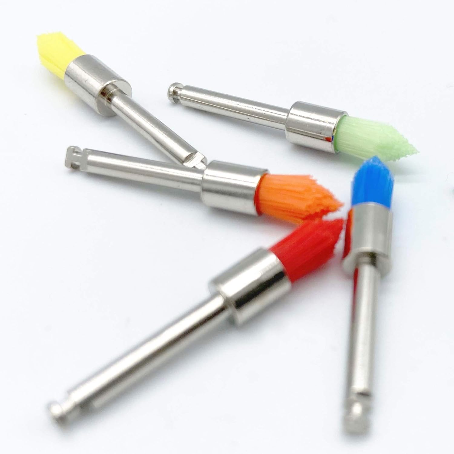 Nylon Polisher Brush (Tapered) Colorful 100pcs: Home Improvement