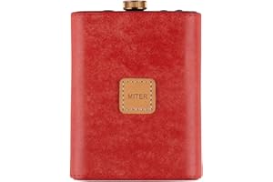 MITER CASE iFi Hip-dac/Hip-dac2/Hip-DAC 3 Portable DAC Case, Handmade Italy Pueblo Leather, Red