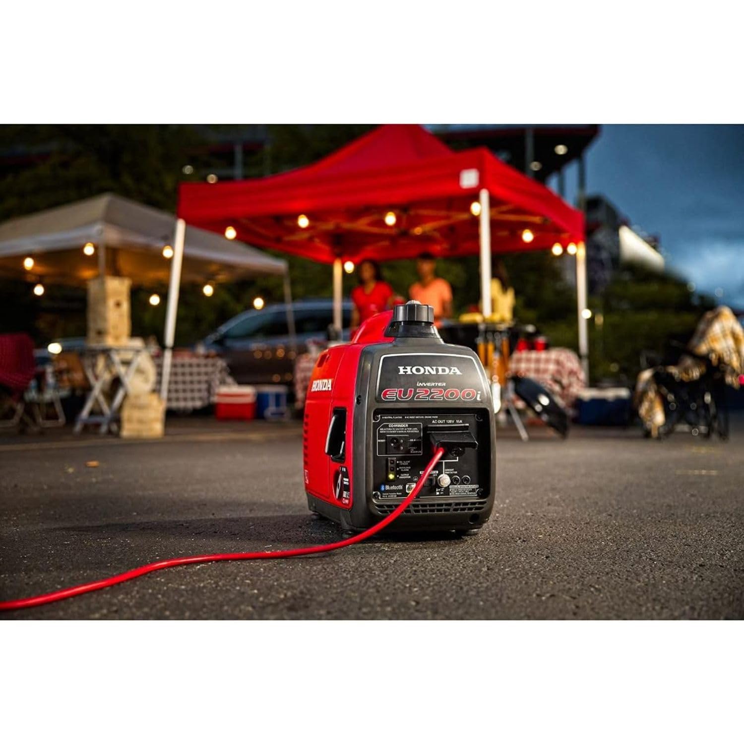 Honda EU2200ITAN 2200-Watt 120-Volt Super Quiet Portable Inverter Generator with CO-Minder