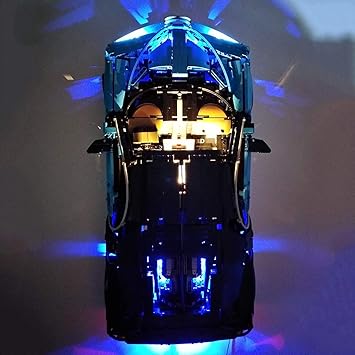 lego technic bugatti chiron led lights