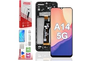 Suprescreen for Samsung Galaxy A14 5G Screen Replacement with Frame for Samsung a14 a146u Screen Replacement kit s146vl a146a