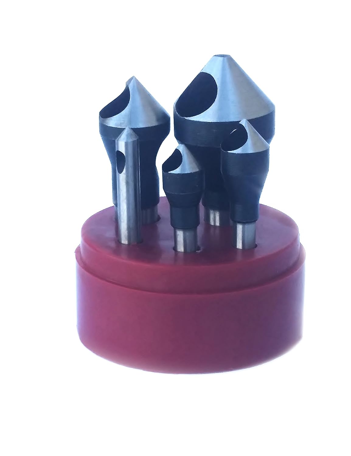 5 Piece 82 Degree ZeroFlute Countersink & DEBURRING Tool Set 20010006