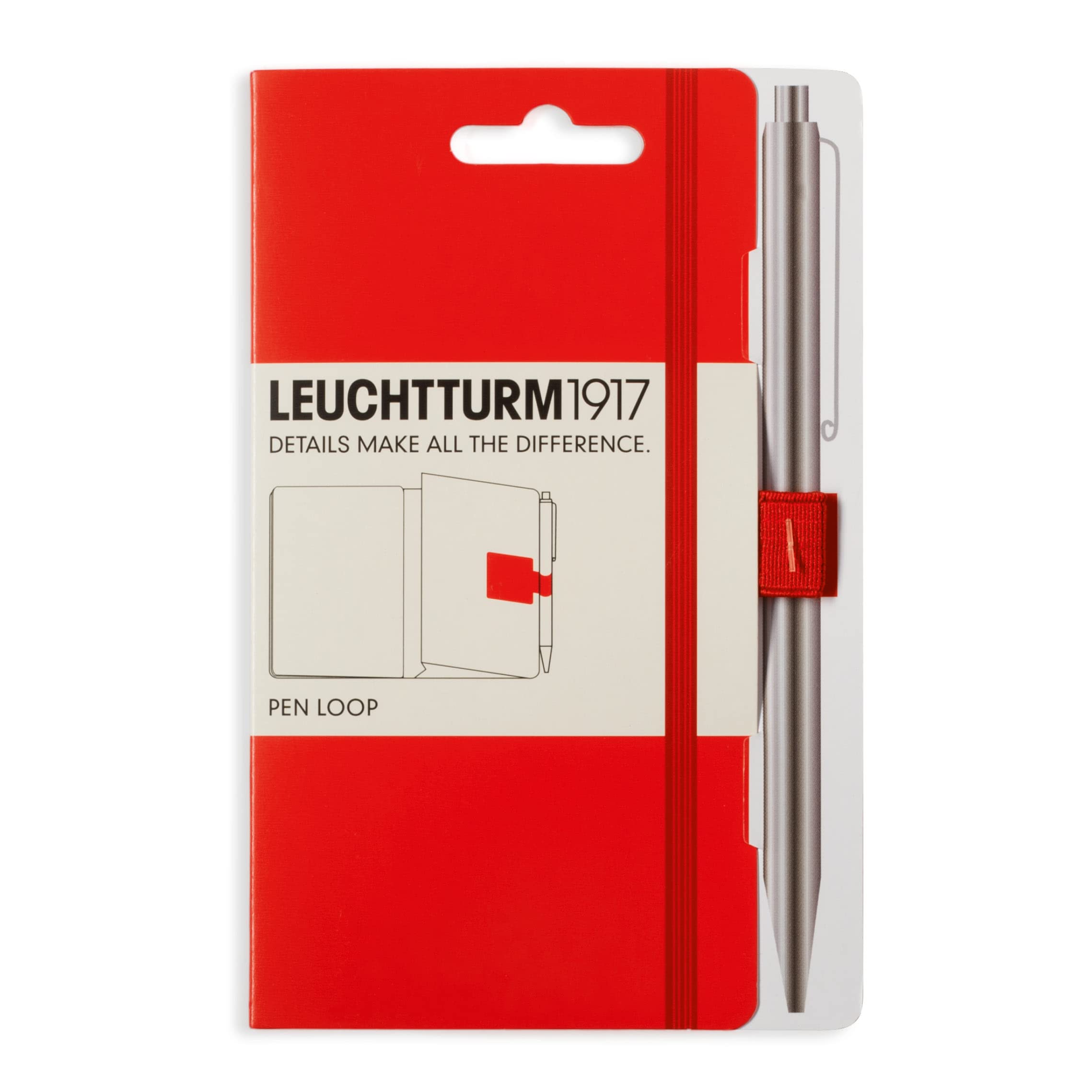 Leuchtturm1917 -Pen Loop- (Red)