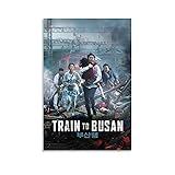 TRAIN TO BUSAN Movie Posters Canvas Art Posters for
