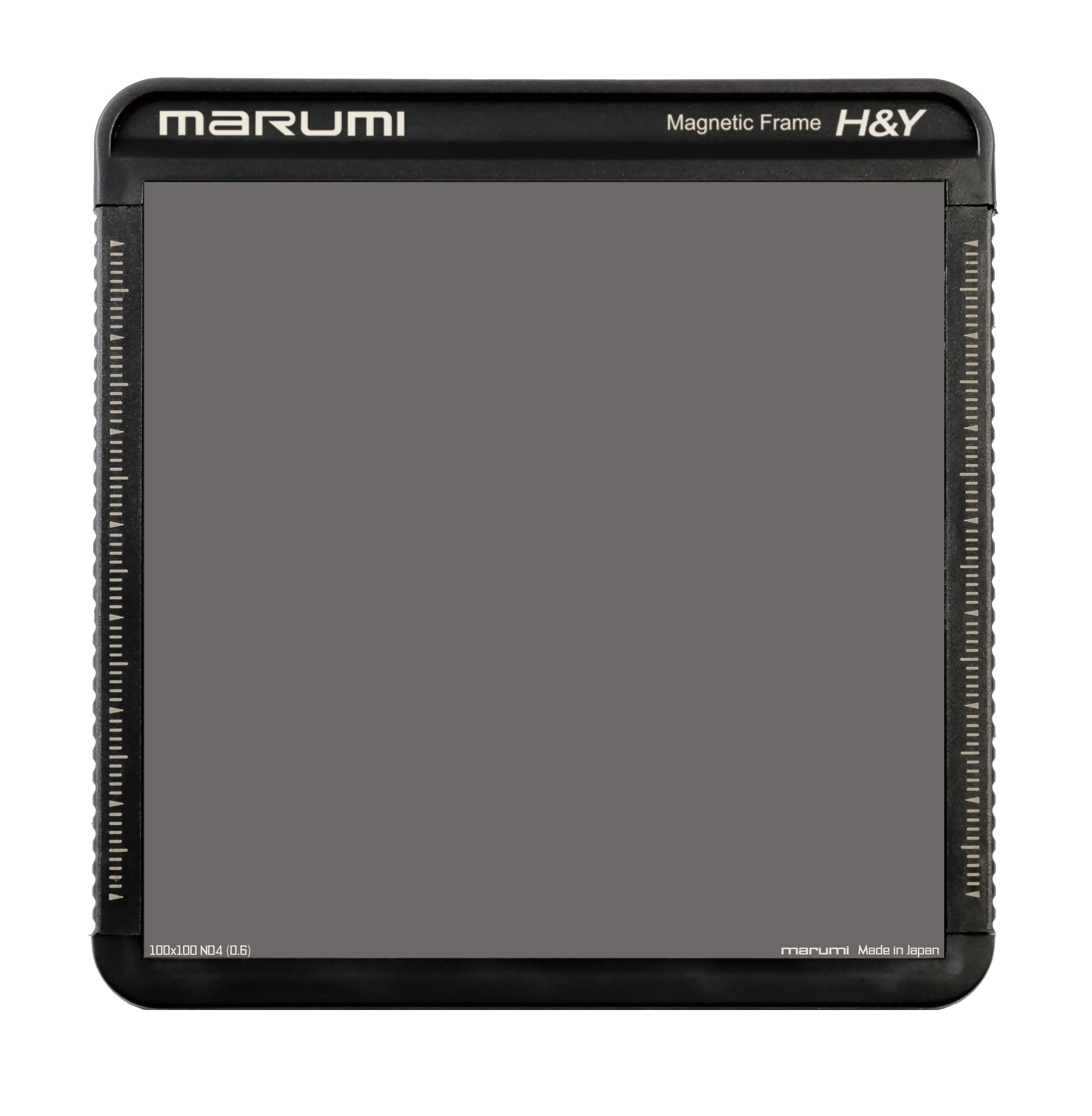 Marumi 100 mm ND4 Magnetfilter Schott Glas H&Y 250 cm Hot Swap Neutral Density ND0.6 Made in Japan