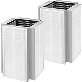 50 Replacement Filter, Compatible with MA Air Purifier 50 Series, 3-in-1 High-Efficiency Filtration System, 2 Pack