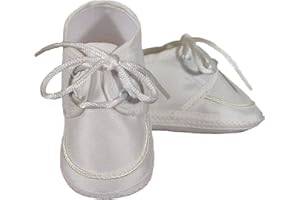 Little Things Mean A Lot Boys Silk Dupioni Christening Baptism Shoe