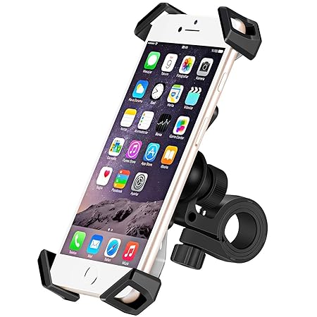 IceFox Fahrrad Handyhalterung, Universal Anti-Shake Handyhalterung Fahrrad, Smartphone Fahrradhalterung Mit 360 Drehen für 3,