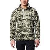 Columbia mens Helvetia Ii Printed Half Snap Fleece