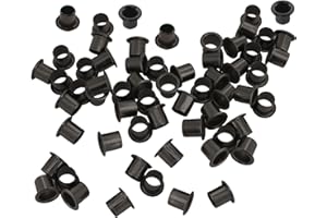 HolsterBuilder Kydex Rivets Eyelets, 8-8 1/4" Multicolored Grommet Eyelets for Tactical Holster Making, Knife Sheath Crafting, Fasteners for Custom DIY Kydex Projects (Set of 50)