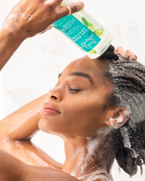 CAROL’S DAUGHTER WASH DAY DELIGHT LOVE AT FIRST TO FOAM SULFATE FREE SHAMPOO WITH ALOE AND MICELLAR WATER, PARABEN AND SILICONE FREE, MICELLAR SHAMPOO FOR KINKY, CURLY HAIR, 16.9 FL OZ
