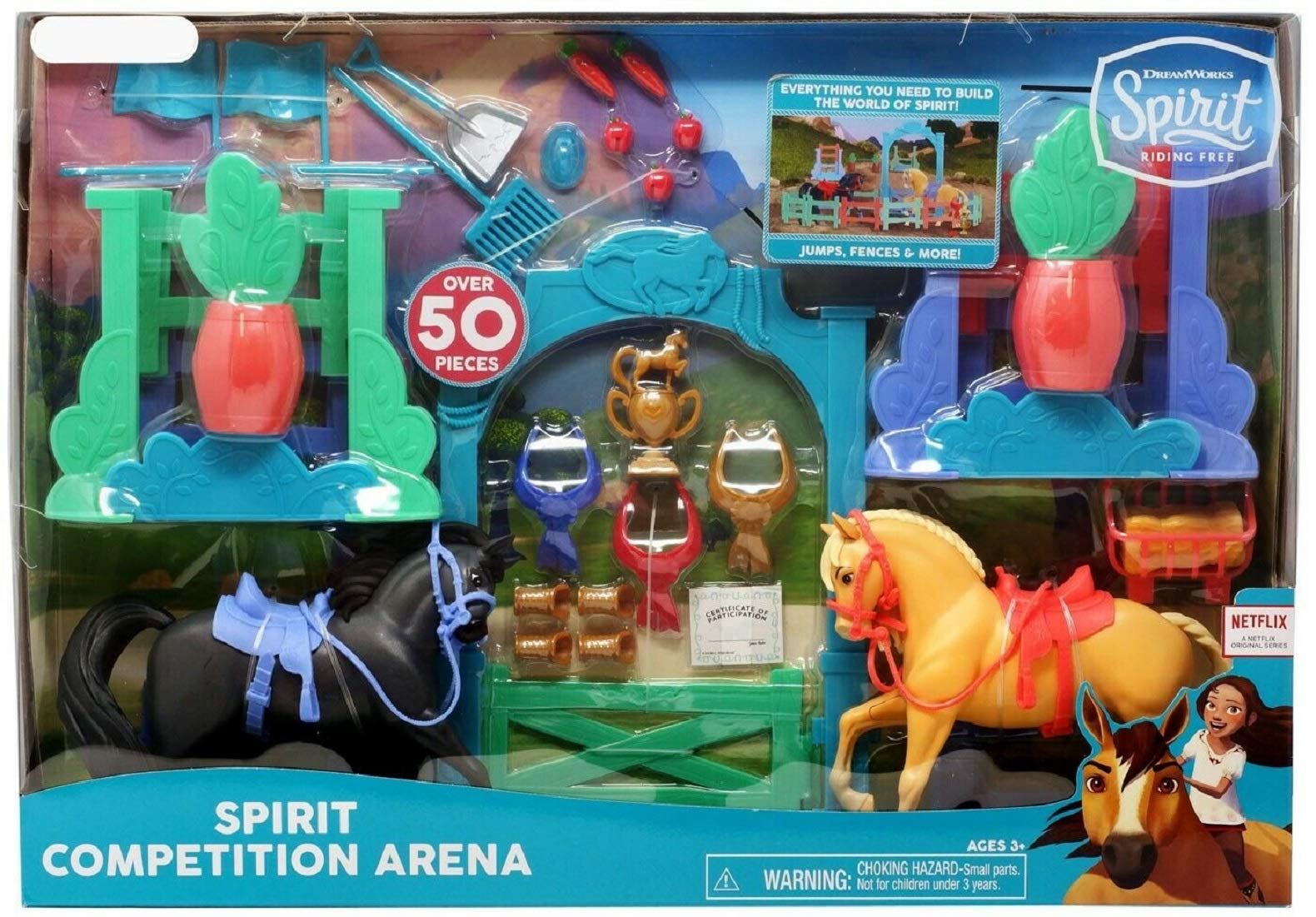 spirit riding free playset