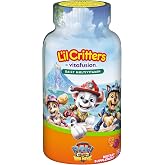 Lil Critters PAW Patrol Kids Multivitamin Gummies | 190 Count | With Vitamin A B C D E | Yummy Fruit Flavor | 11 Essential Nutrients | Gluten &amp; Dairy Free Nickelodeon Children's Daily Gummy