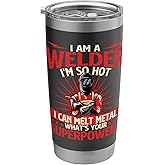 I Am A Welder What's Your Superpower - Welding Ironworker Stainless Steel Insulated Tumbler