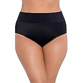 Trimshaper Womens High Waist Yoke Brief Swim Bottom