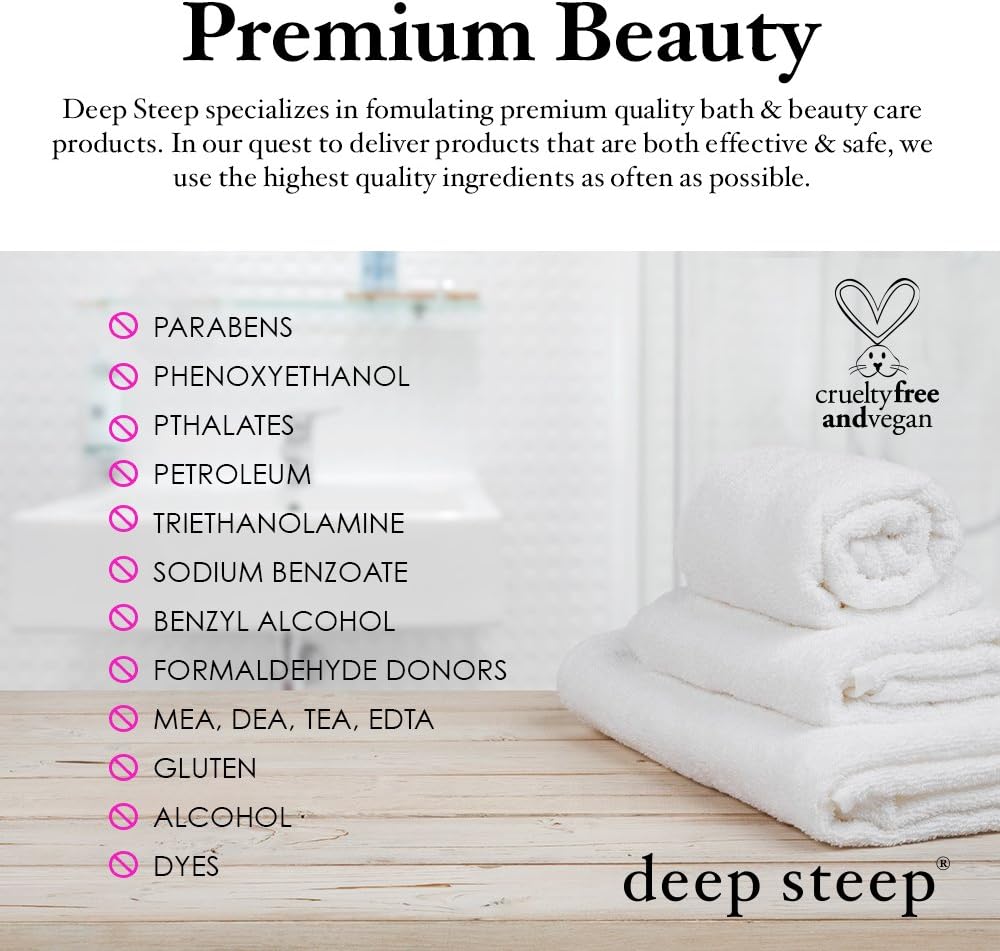 Deep Steep Bubble Bath, Vanilla Coconut, 17 Ounce: Health & Personal Care