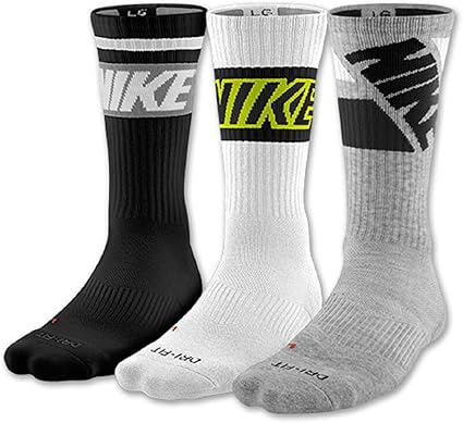 nike dri fit fly rise crew socks