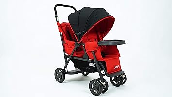 joovy double stroller red