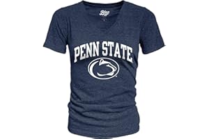 Blue 84 Women's Alabama Crimson Tide Heathered Team Color Confetti T Shirt