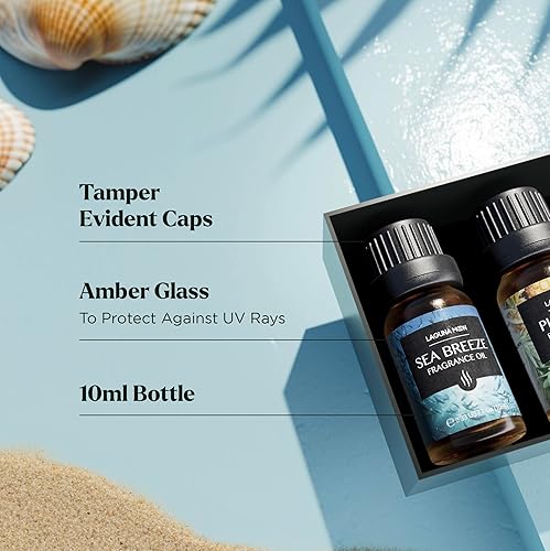 Fragrance Essential Oil 6pc Holiday Breeze Scent Gift Set