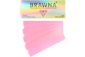 BRAWNA 220 Pack PMU Machine Pen Covers - Microneedling Machine Cover - PMU Supplies - Color - Pink