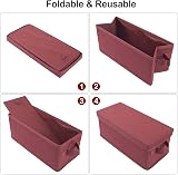 UENTIP CD Storage Boxes Pack of 2 30/60/165 Capacity Red view 4
