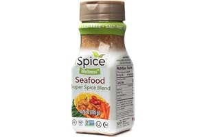 iSpice - Salt-Free | Sugar free | 100% Fat Free Pure Wellness Seafood Super Spice Blend | All Natural | Ready to use as is | No preparation is necessary